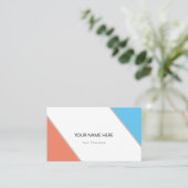 Carte De Visite Créez votre propre (Debout devant)