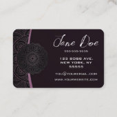 Carte De Visite Créez votre propre (Dos)