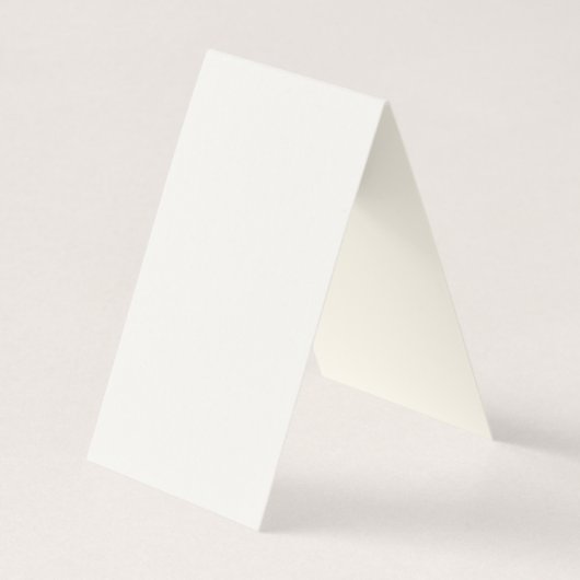 Carte De Visite Créez votre propre blanc  (Dos)