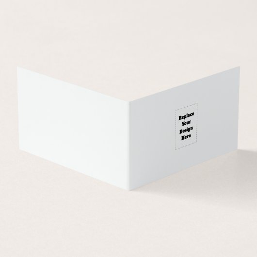 Carte De Visite Créez Votre Propre blanc (Extérieur)