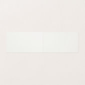 Carte De Visite Créez votre propre blanc (Intérieur déplié)