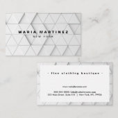 Carte De Visite Créez votre propre boutique de luxe (Devant / Derrière)