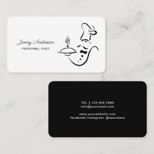 Carte De Visite Créez votre propre chef cuisinier