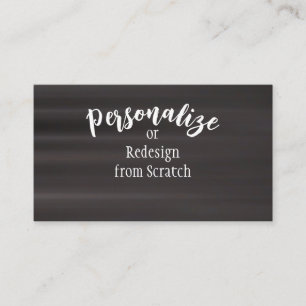 Carte De Visite Créez votre propre conception personnalisée