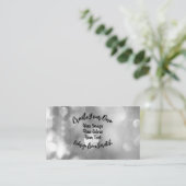 Carte De Visite Créez votre propre couleur/conception personnalisé (Debout devant)