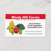 Carte De Visite Créez votre propre ferme végétale de production (Devant)