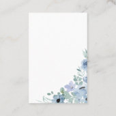 Carte De Visite Créez Votre Propre Fleur (Dos)