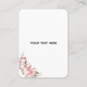 Carte De Visite Créez Votre Propre Floral