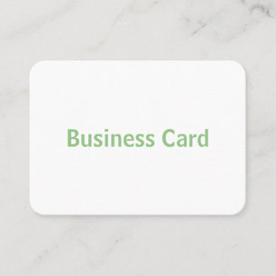 Carte De Visite Créez votre propre modèle arrondi 8,9 cm x 6,4 cm