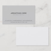 Carte De Visite Créez votre propre modèle professionnel moderne et (Devant / Derrière)