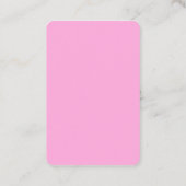 Carte De Visite Créez votre propre modifiable (Dos)