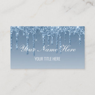 Carte De Visite Créez votre propre Parties scintillant de goutte b