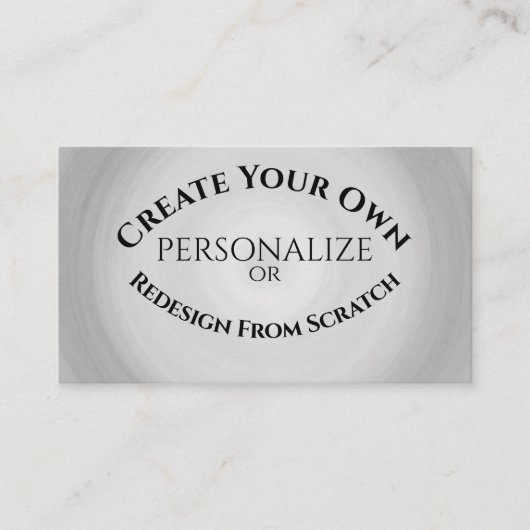 Carte De Visite Créez votre propre personnalisation (Devant)