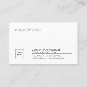 Carte De Visite Créez votre propre plaine de Stylish Company avec