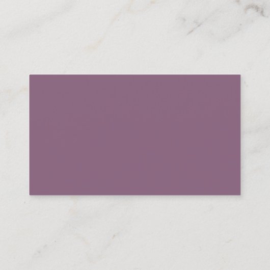 Carte De Visite Créez votre propre script d'or manuscrit élégant (Dos)