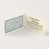 Carte De Visite Crème Chat, Vétérinaire, Vétérinaire Détaillé (Intérieur)