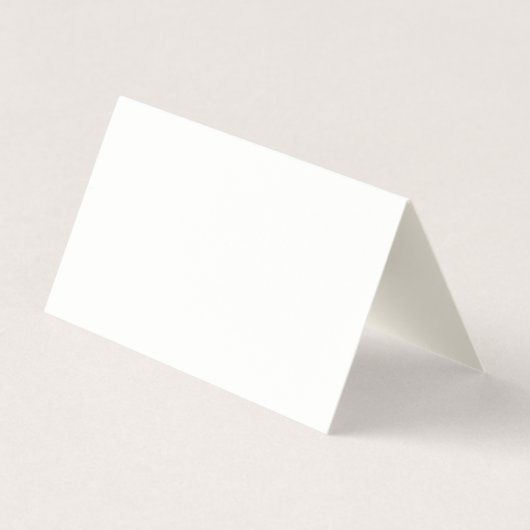 Carte De Visite Crème de signature Professional Simple Realtor (Dos)