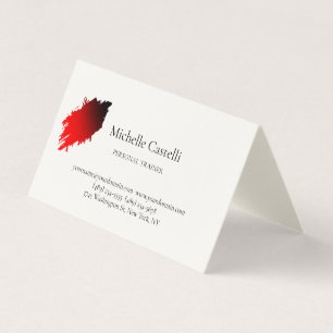 Carte De Visite Crème de signature professionnelle unique classiqu
