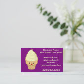 Carte De Visite Crème glacée (Debout devant)