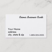 Carte De Visite Crevasse Spacial -08132007 (Dos)