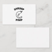 Carte De Visite Crevette (Devant / Derrière)