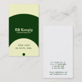 Carte De Visite Crevette de la vieille école (Devant / Derrière)