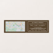 Carte De Visite Cri D'Edvard Munch, Concessionnaire D'Art, Détaill (Intérieur déplié)