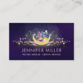 Carte De Visite Cristal de guérison Lune (Devant)