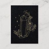 Carte De Visite Cristal Et Gemme (Dos)