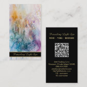 Carte De Visite *~* Cristaux AP90 Artsy Artsy Artère en arc-en-cie (Devant / Derrière)