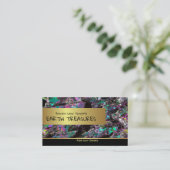 Carte De Visite Cristaux arc-en-ciel Carborundum (Debout devant)