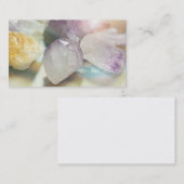 Carte De Visite Cristaux/cartes de visite curatifs de thérapeute (Devant / Derrière)