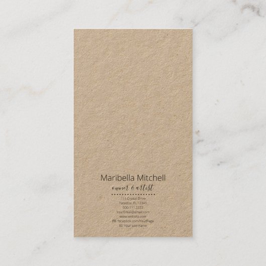 Carte De Visite Cristaux d'Améthyste de Boho spirituel portant des (Dos)