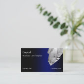 Carte De Visite Cristaux de roches de cristal de Quartz (Debout devant)