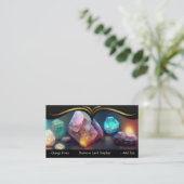 Carte De Visite Cristaux d'énergie Healing Reiki (Debout devant)