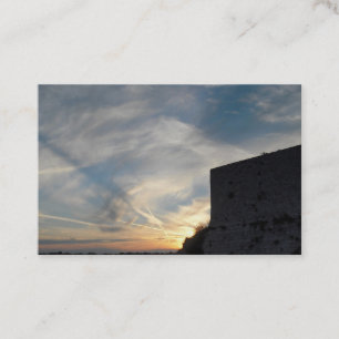 Carte De Visite Croatian sunset