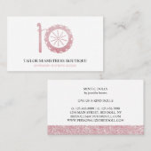 Carte De Visite Crochet de fils (Devant / Derrière)