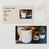 Carte De Visite Crock and Barrel (Devant / Derrière)