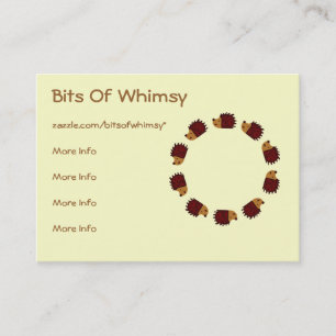 Carte De Visite Croisement de hérisson !