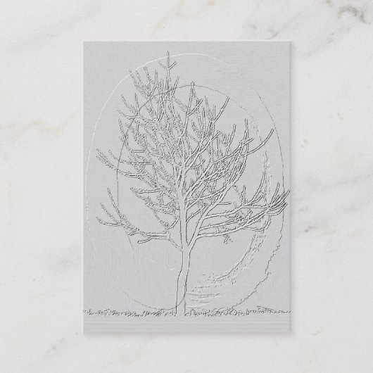 Carte De Visite Croissance de zen (Devant)