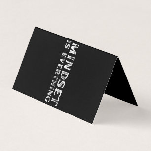 Carte De Visite Croissance Esprit Entrepreneur Enseignant Fitness