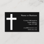 Carte De Visite Croix (Devant)