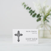 Carte De Visite Croix celtique (Debout devant)