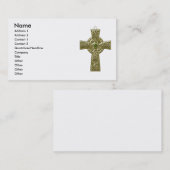 Carte De Visite Croix celtique 1 (Devant / Derrière)