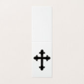 Carte De Visite Croix chrétienne (Extérieur déplié)