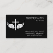 Carte De Visite Croix chrétienne (Devant)
