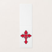 Carte De Visite Croix chrétienne (Extérieur déplié)