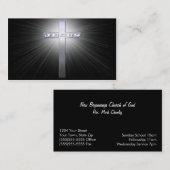 Carte De Visite Croix de Jésus (Devant / Derrière)