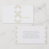 Carte De Visite Croix du Christ (Devant / Derrière)