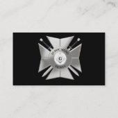 Carte De Visite Croix maçonnique (Dos)